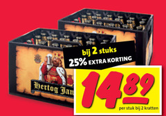  hertog jan krat bier 2 25 stuks stuk kratten 