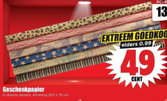  13 200 geschenkpapier dessins cm extreem elders cent 