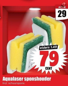 klik op dit plaatje voor een vergroting en voor vergelijkbare aanbiedingen gerelateerd aan
elders cent sponshouder schuurspons elders cent sponshouder schuurspons