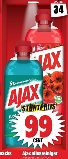 klik op dit plaatje voor een vergroting en voor vergelijkbare aanbiedingen gerelateerd aan
34 99 240 650 5x werking deur ajax cent allesreiniger flacon ml 34 99 240 650 5x werking deur ajax cent allesreiniger flacon ml