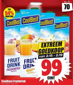  1 99 with twist dairy coolbest it cool you be best fruit drink apple fruitdrink pak liter mango extreem cent 