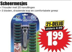 klik op dit plaatje voor een vergroting en voor vergelijkbare aanbiedingen gerelateerd aan
3 20 scheermesjes houder navullingen bladen draaiende kop smooth shaver disposable razor delig elders 3 20 scheermesjes houder navullingen bladen draaiende kop smooth shaver disposable razor delig elders