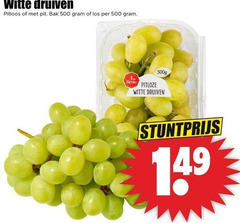 klik op dit plaatje voor een vergroting en voor vergelijkbare aanbiedingen gerelateerd aan
500 witte druiven pitloos pit bak pitloze 500 witte druiven pitloos pit bak pitloze