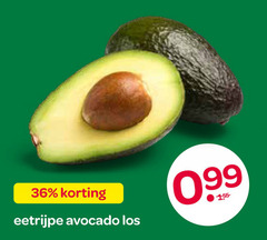 36 eetrijpe avocado 