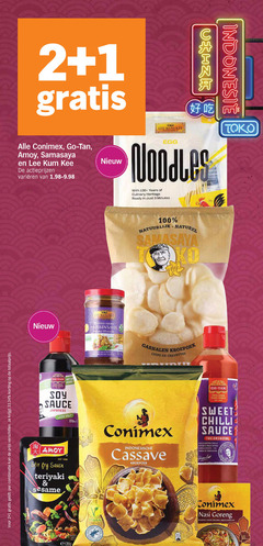  1 2 3 20 100 2109 combinatie conimex go tan samasaya varieeren sauce hoisin tong egg noodles with years culinary heritage ready just minutes natuurlijk naturel saus garnalen kroepoek chips crevettes indonesie air soy japanese less salt indonesische cassave foodloving asian family sweet chilli original chopped peppers fresh spices recipe fry teriyaki sesame people nature nasi goreng 