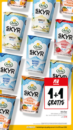  1 2 4 10 450 peach icelandic style yoghurt skyr vanille aardbei fraise naturel nature passionfruit bekers vet le aanschaf combinaties let combinatie jumbo 