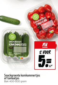  2 5 45 400 500 nieuwe minder plastic snackgroenten tomaatjes jumbo ge nature rijk vezels klasse vitamine buiten koelkast nutri score bak 