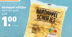  100 500 aardappel schijfjes zak 