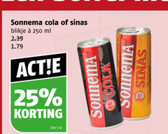 klik op dit plaatje voor een vergroting en voor vergelijkbare aanbiedingen gerelateerd aan
25 250 sonnema cola sinas blikje ml liter 25 250 sonnema cola sinas blikje ml liter