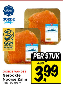  150 visboer vangst certified farming goods gerookte noorse zalm pak stuk 