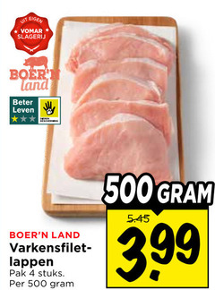 klik op dit plaatje voor een vergroting en voor vergelijkbare aanbiedingen gerelateerd aan
4 500 slagerij land beter leven varkensfilet lappen pak stuks 3.99 4 500 slagerij land beter leven varkensfilet lappen pak stuks 3.99