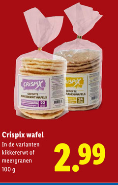  100 gepofte wafels wafel zakken meergranen 