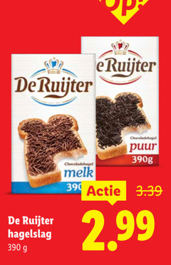 klik op dit plaatje voor een vergroting en voor vergelijkbare aanbiedingen gerelateerd aan
ruijter hagelslag chocoladehagel melk puur 390g ruijter hagelslag chocoladehagel melk puur 390g