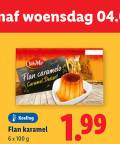  6 100 woensdag caramelo caramel dessert koeling karamel 