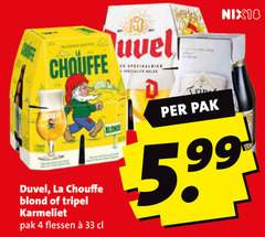  la chouffe duvel karmeliet speciaalbieren 4 33 150 speciaalbier nix18 blond tripel pak flessen blonde 5.99 