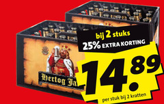 hertog jan krat bier 2 25 stuks stuk kratten 