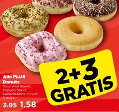  2 3 5 donuts mini gedecoreerde stuks 