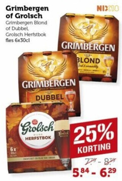 klik op dit plaatje voor een vergroting en voor vergelijkbare aanbiedingen gerelateerd aan
grimbergen grolsch speciaalbieren 25 dubbel herfstbok fles nix18 blond 6x rijke grimbergen grolsch speciaalbieren 25 dubbel herfstbok fles nix18 blond 6x rijke