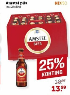 klik op dit plaatje voor een vergroting en voor vergelijkbare aanbiedingen gerelateerd aan
amstel krat bier 25 pils nix18 24x30cl pilsener amstel krat bier 25 pils nix18 24x30cl pilsener
