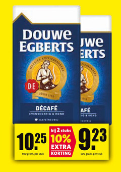  douwe egberts koffie 2 10 500 erts evenwichtig bond fond stuks stuk 