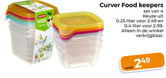  4 kids classic curver food keepers 0.25 liter 
