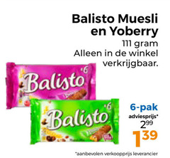  6 balisto muesli pak 