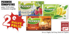  pickwick thee 2 20 pakje 15 zakjes combineren tea with fruit forest green halve rooibos original blend engels earl grey dutch ceylon 