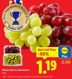  500 supermarkt groente fruit pitloze witte rode druiven versrapport landelijke supermarkten oktober 