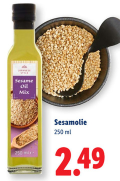  250 japanese style sesame oil mix ml sesamolie 