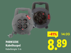  5 parkside kabelhaspel kabellengte 