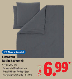  140 200 livarno dekbedovertrek cm maten beschikbaar varieeren 