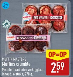 klik op dit plaatje voor een vergroting en voor vergelijkbare aanbiedingen gerelateerd aan
6 people nature muffin masters red velvet crumble topped with muffins meerdere inhoud stuks 6 people nature muffin masters red velvet crumble topped with muffins meerdere inhoud stuks