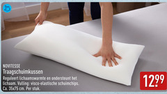  novitesse reguleert lichaamswarmte ondersteunt lichaam vulling visco elastische ca. cm stuk 