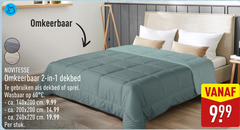  1 2 60 omkeerbaar novitesse dekbed gebruiken sprei wasbaar ca. cm stuk 