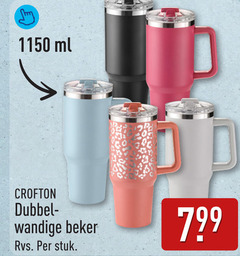  ml dubbel dubbelwandige beker rvs stuk 