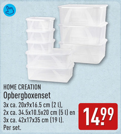 klik op dit plaatje voor een vergroting en voor vergelijkbare aanbiedingen gerelateerd aan
2 5 19 home creation opbergboxenset 3x ca. cm l 2x 2 5 19 home creation opbergboxenset 3x ca. cm l 2x