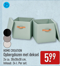 klik op dit plaatje voor een vergroting en voor vergelijkbare aanbiedingen gerelateerd aan
24 home creation opbergdozen deksel 2x ca. cm inhoud l 24 home creation opbergdozen deksel 2x ca. cm inhoud l