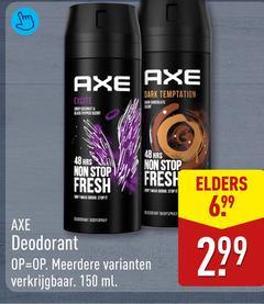 klik op dit plaatje voor een vergroting en voor vergelijkbare aanbiedingen gerelateerd aan
48 150 axe excite crisp coconut black pepper scent dark temptation chocolate stop fresh mask odour it elders deodorant bodyspray 69 meerdere ml 48 150 axe excite crisp coconut black pepper scent dark temptation chocolate stop fresh mask odour it elders deodorant bodyspray 69 meerdere ml