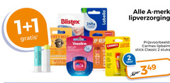  1 2 blistex bees vaseline burts labello lip carmen merk lipverzorging lipbalm stick classic stuks 