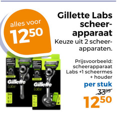  2 gillette labs scheer- apparaat apparaten scheerapparaat 1 scheermes houder stuk 