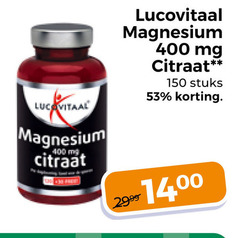 klik op dit plaatje voor een vergroting en voor vergelijkbare aanbiedingen gerelateerd aan
150 400 magnesium citraat mg lucovitaal stuks 150 400 magnesium citraat mg lucovitaal stuks
