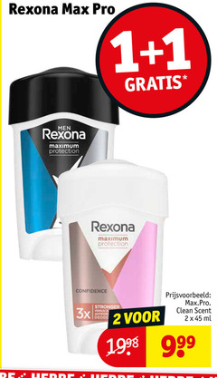  1 2 45 1998 rexona pro men protection confidence 3x deodorant clean scent ml 
