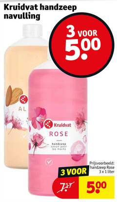 klik op dit plaatje voor een vergroting en voor vergelijkbare aanbiedingen gerelateerd aan
1 3 7 500 kruidvat handzeep navulling rose savon pour les mains liter 1 3 7 500 kruidvat handzeep navulling rose savon pour les mains liter