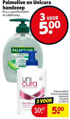 klik op dit plaatje voor een vergroting en voor vergelijkbare aanbiedingen gerelateerd aan
3 250 500 palmolive unicura handzeep grootformaten tabletzeep hygiene wit sensitive hand with skin antibacteria uni cura prebiotica versterkt bescherming mild ml 3 250 500 palmolive unicura handzeep grootformaten tabletzeep hygiene wit sensitive hand with skin antibacteria uni cura prebiotica versterkt bescherming mild ml