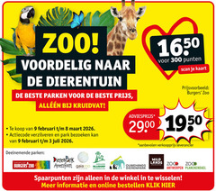 klik op dit plaatje voor een vergroting en voor vergelijkbare aanbiedingen gerelateerd aan
3 8 9 300 1650 zoo dierentuin parken kruidvat punten scan kaart burgers verzilveren park bezoeken koninklijke dierenpark diergaarde blijdorp ouwehands wild lands adventure emmen antwerpen spaarpunten wisselen online bestellen klik 3 8 9 300 1650 zoo dierentuin parken kruidvat punten scan kaart burgers verzilveren park bezoeken koninklijke dierenpark diergaarde blijdorp ouwehands wild lands adventure emmen antwerpen spaarpunten wisselen online bestellen klik