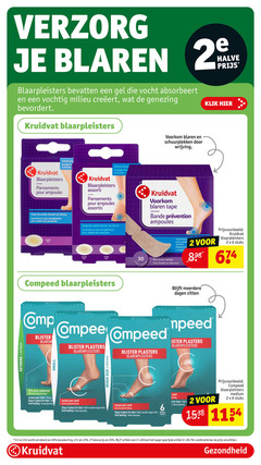  1 2 6 20 25 28 30 33 50 1538 verzorg blaren blaarpleisters bevatten gel vocht absorbeert vochtig milieu genezing bevordert kruidvat halve klik voorkom wrijving pour ampoules verlicht dire soulage la herstel des assorti tape mm compeed stuks b l woven toplaag flexibel ademend meerdere dagen zitten blister plasters blarenpleisters extreme extreem small cushioning bescherming instant pain relief for days fast healing pijnverlichting mixed size mixpack pleisters medium 2e artikel combinatie gezondheid 