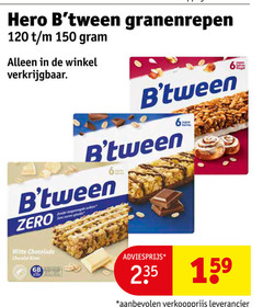  6 120 150 hero granenrepen repen zero der walkers witte chocolade chocolat 
