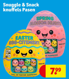  100 snuggle snack knuffels pasen spring blossom delights serving easter egg 100g full festive surprises 