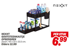  22 40 nexxt opbergrek zwart cm elders stuk 