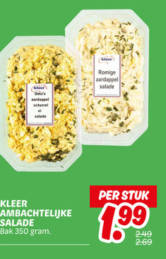  350 dakleer aardappel scharrel romige salade ei ambachtelijke bak stuk 1 99 